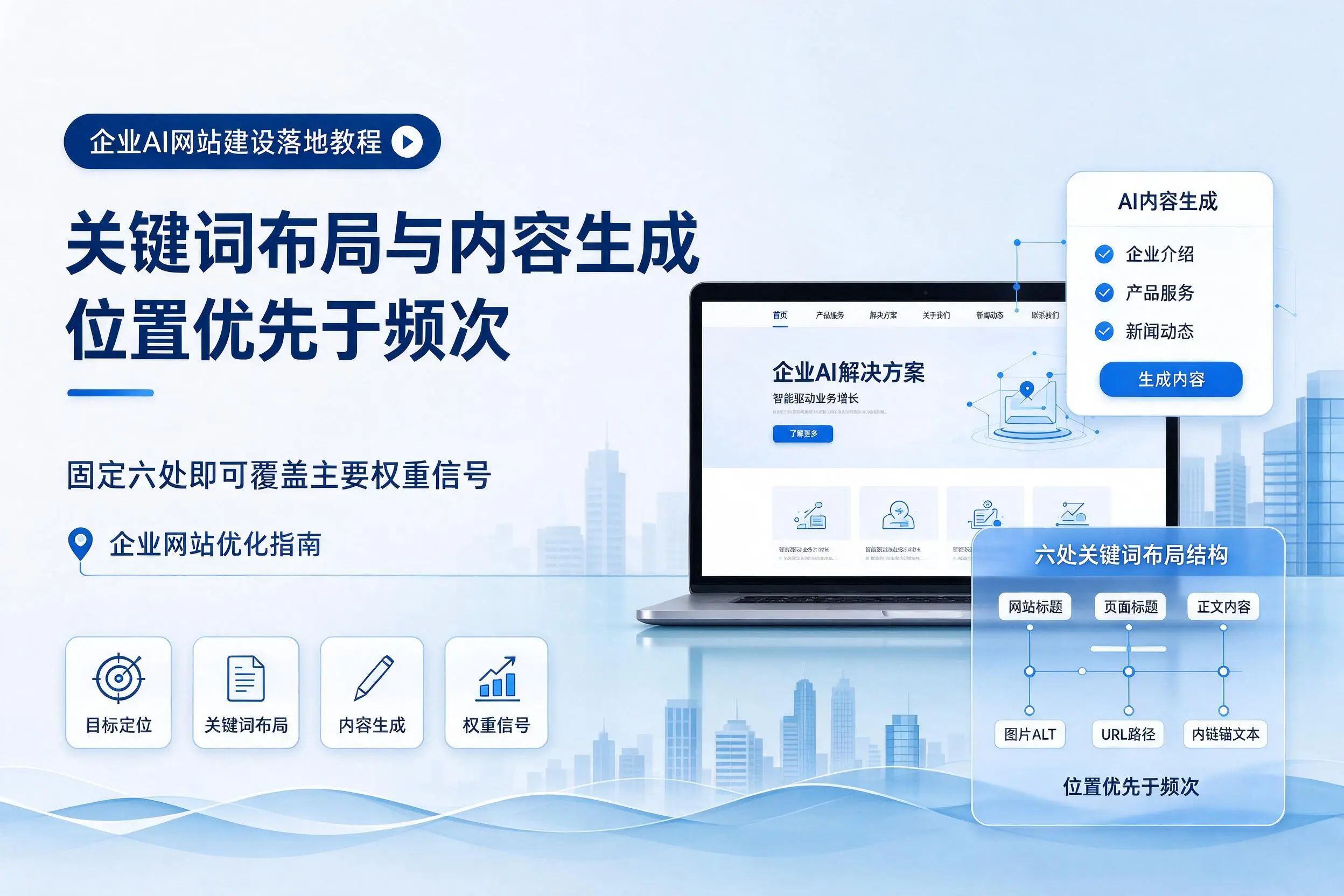 邢台企业AI网站建设落地教程：关键词布局与内容生成